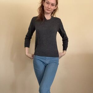 Calvin Klein Charcoal Women's Wool Sweater